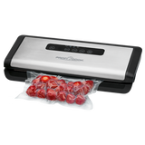 ProfiCook PC-VK 1146 macchina per sottovuoto 800 mbar Nero, Acciaio inossidabile
