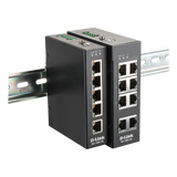 D-LINK DIS-100E-5W SWITCH 5 PORTE NO GESTITO L2 FAST ETHERNET (10/100) NERO