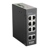 D-LINK DIS-100E-8W SWITCH 8 PORTE NO GESTITO L2 FAST ETHERNET (10/100) NERO