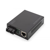 Digitus Convertitore multimediale Gigabit PoE , RJ45 / SC, SM, PSE (GIGABIT POE MEDIA CONVERTER - SINGLEMODE 10/100/1000BASE-T20KM)