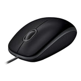 MOUSE LOGITECH B110 SILENT USB - BLACK
