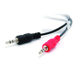 CONCEPTRONIC CUFFIE CON MICROFONO CON CAVO 2 x JACK 3.5mm NERO ARGENTO