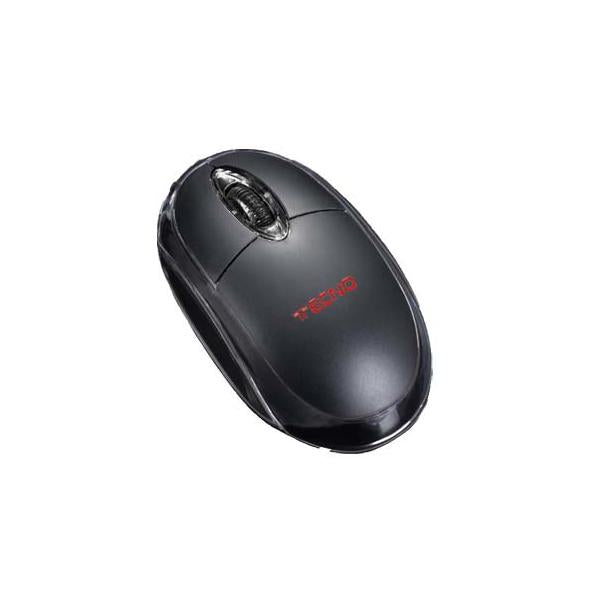 TECNO MOUSE OTTICO USB 800DPI CAVO 120CM NERO RETAIL TC-11