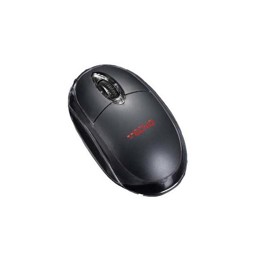 TECNO MOUSE OTTICO USB 800DPI CAVO 120CM NERO RETAIL TC-11