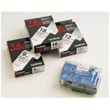 BROTHER TZE541 NASTRO LAMINATO 18MMx8MT COLORE BLU STAMPA NERO