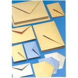 BLASETTI BUSTE DI CARTA TAGLIO A PUNTA GOMMATA 230X320 mm 80 GR COL. GIALLO CONF 250