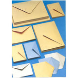 BLASETTI BUSTE DI CARTA TAGLIO A PUNTA GOMMATA 230X320 mm 80 GR COL. GIALLO CONF 250