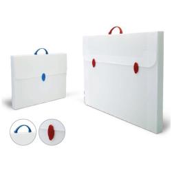 FAVORIT EVERY VALIGETTA IN PP NEUTRO CON MANIGLIA E 2 CHIUSURE 365X565X35 MM COLORI ASSORTITI