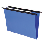 BERTESI CARTESIO PP CARTELLE SOSPESE PER CASSETTO IN PP INTERASSE 390MM FONDO A V COL.BLU CONF 25 Pz.