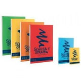 CARTOTECNICA FAVINI SCHIZZA E STRAPPA BLOCCO COLLATO DA DISEGNO 105X148 mm A6 50 GR LISCIO 150 FOGLI COL. BIANCO CONF 5 Pz.