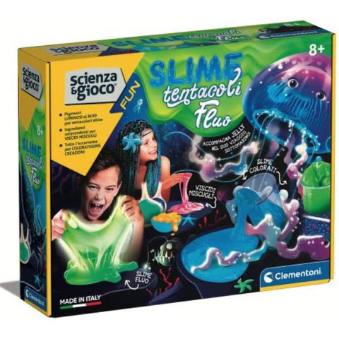 CLEMENTONI SCIENZA E GIOCO SLIME TENTACOLI FLUO