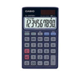 CASIO SL-310TER+ CALCOLATRICE TASCABILE 10 CIFRE ALIMENTAZIONE SOLARE E BATTERIE BLU