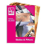 CWR RAME LASTRINE IN ALLUMINIO ANODIZZATO 200X300 mm SPESSORE 0.12 mm COL. RAME CONF 12 Pz.