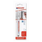 EDDING CARPENTER PEN MARCATORE PERMANENTE NERO PUNTA AD AGO CONF 5 Pz.