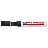 EDDING 850 MARCATORE PERMANTE NERO PUNTA A SCALPELLO 5/16 mm CONF 5 Pz.