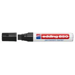 EDDING 850 MARCATORE PERMANTE NERO PUNTA A SCALPELLO 5/16 mm CONF 5 Pz.