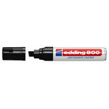 EDDING 800 MARCATORE PERMANTE NERO PUNTA A SCALPELLO 4/12 mm CONF 5 Pz.