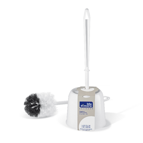 PERFECTO FIORE PORTASCOPINO DA PAVIMENTO EN PLASTICA BIANCO