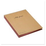 FRASCHINI LIBRO FIRMA 18 INTERCALARI IN DERMOIDE 240X340 MM COL. AVANA