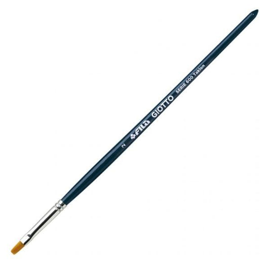 GIOTTO PENNELLI IN SINTETICO SERIE 600 TAKLON N2 MANICO BLU CONF 12 Pz.