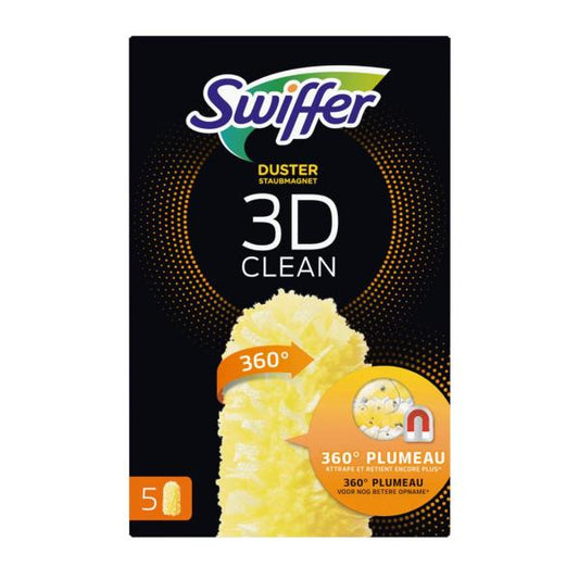 SWIFFER DUSTER 3D PIUMINO ELETTROSTATICO CONF 5 Pz.
