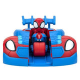 REI TOYS SPIDEY VEICOLO 2 IN 1 CON FUNZIONE LANCIATORE MOTO E PERSONAGGIO NON REMOVIBILE