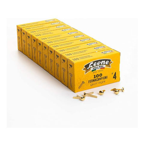 LEONE DELL'ERA FERMACAMPIONI OTTONATI N4 CONF 10 X 100 Pz.