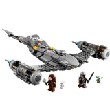 LEGO STAR WARS STARFIGHTER N-1 DEL MANDALORIANO CON PELI MOTTO E BABY YOGA
