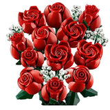 LEGO ICONS BOUQUET DI ROSE SET DI FIORI FINTI DA COSTRUIRE