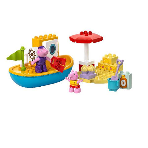 LEGO DUPLO VIAGGIO IN BARCA DI PEPPA PIG CON 2 PERSONAGGI