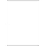MEGASTAR CONF 200 ETICHETTE ADESIVE CON ANGOLI ARROTONDATI 210X148 mm BIANCO OPACO