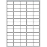 MEGASTAR CONF 6500 ETICHETTE ADESIVE 38X21 mm BIANCO