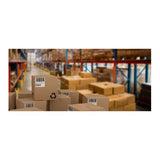 MEGASTAR CONF 1200 ETICHETTE ADESIVE 70X67,7 mm BIANCO