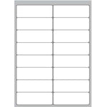 MEGASTAR CONF 1600 ETICHETTE ADESIVE 99X34 mm BIANCO