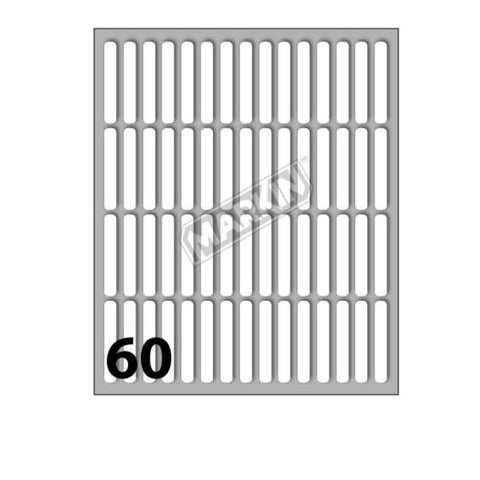 MARKIN ETICHETTE ADESIVE 34X5 mm BIANCO CONF 600 Pz.