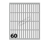 MARKIN ETICHETTE ADESIVE 34X5 mm BIANCO CONF 600 Pz.