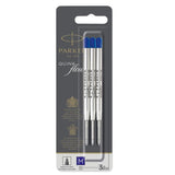 PARKER REFIL PER PENNA A SFERA QUINKFLOW PUNTA 1 mm INCHIOSTRO BLU CONF 3 Pz.