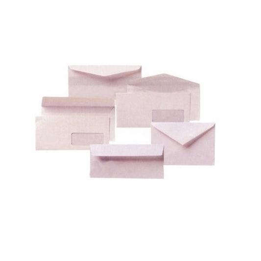 PIGNA LEYLA BUSTE DI CARTA SENZA FINESTRA 114X162 mm 70 GR COL. BIANCO 25 Pz.