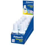 PELIKAN BLANCO FLUID ESPOSITORE CORRETTORE LIQUIDO CON PENNELLO IN FLACONE DA 20 ML BIANCO CONF 10 PZ.