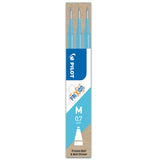 PILOT FRIXION BALL REFILL AZZURRO PUNTA CONICA 0.70 mm CONF 3 Pz.