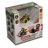CARRERA PAPERBOX MARIO KART MINI MACCHININA RADIOCOMANDATA 6.2 CM MARIO GOLD