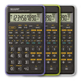 SHARP EL 501TB-GR CALCOLATRICE SCIENTIFICA 10 CIFRE NERO/VERDE