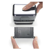 TRODAT PRINTY 4727 TIMBRO DATARIO AUTOINCHIOSTRANTE 40X60 mm TESTO P4 NERO