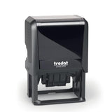 TRODAT PRINTY 4727 TIMBRO DATARIO AUTOINCHIOSTRANTE 40X60 mm TESTO P4 NERO