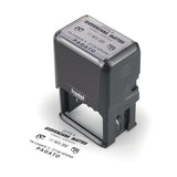 TRODAT PRINTY 4727 TIMBRO DATARIO AUTOINCHIOSTRANTE 40X60 mm TESTO P4 NERO