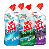 WC NET PROFUMOSO DETERSIVO WC AZIONE ANTICALCARE E ANTIODORE PROFUMI ASSORTITI FLACONE DA 700 ML CONF 12 Pz.
