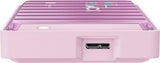 WD WD_BLACK P10 Game Drive WDBZ7D0040BPK - Festplatte - 4TB - extern (tragbar) - 2,5" (6,4 cm) - USB 3,2 Gen 1 - pink (WDBZ7D0040BPK-WESN)