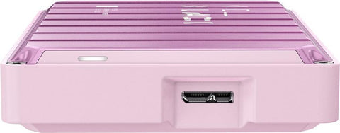WD WD_BLACK P10 Game Drive WDBZ7D0040BPK - Festplatte - 4TB - extern (tragbar) - 2,5" (6,4 cm) - USB 3,2 Gen 1 - pink (WDBZ7D0040BPK-WESN)