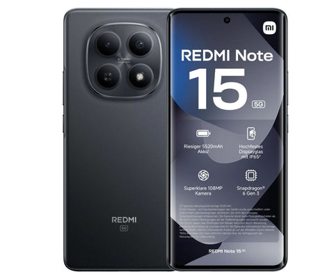 Xiaomi Redmi Note 15 5G 6GB + 128GB Black