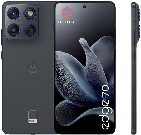 Motorola Edge 70 - Business Edition - 5G Smartphone - Dual-SIM - RAM 8 GB / Interner Speicher 256 GB - pOLED-Display - 6.67" - 2712 x 1220 Pixel (120 Hz) - 3x Rckkameras 50 MP, 50 MP - front camera